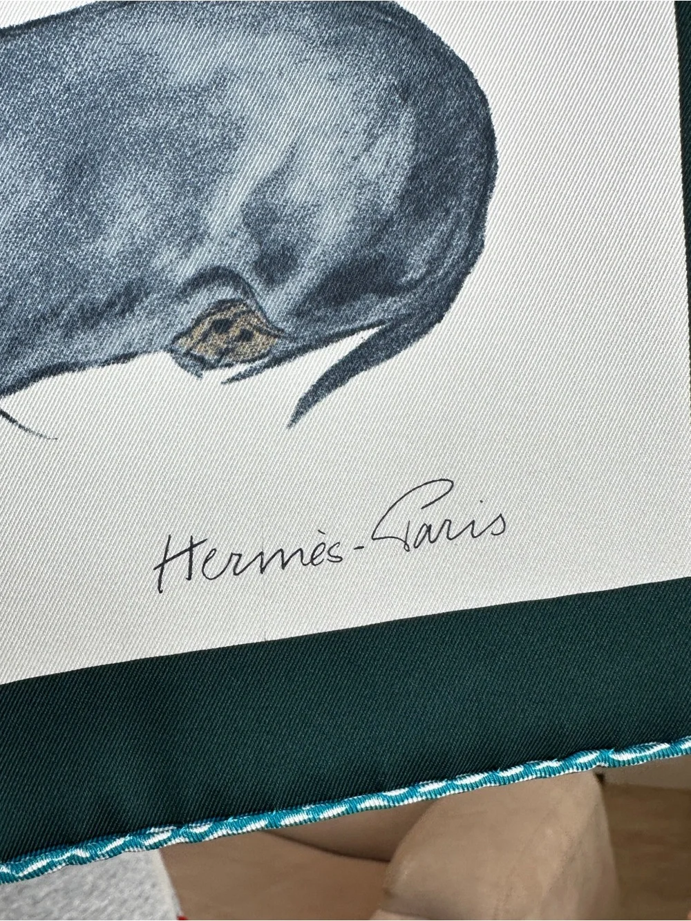 Hermes Les Bassets Scarf 70
